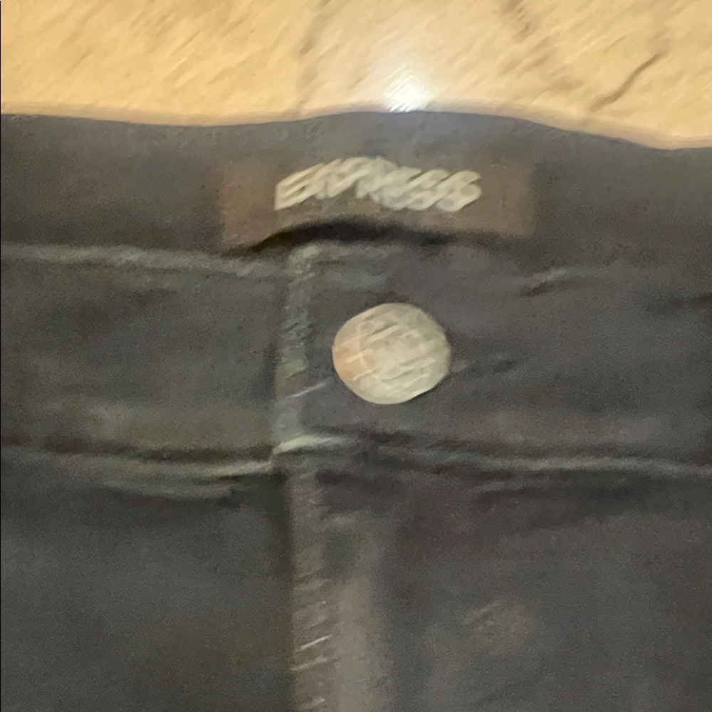 Express Women's Dark Wash Boot Cut Jeans - Picture 3 of 6